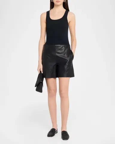 Vince Scoop-Neck Ribbed Tank Top | Thumbnail 2
