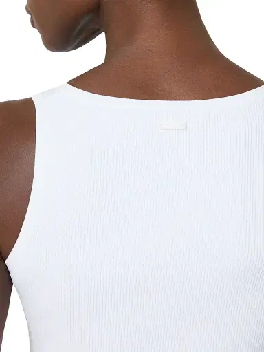 Max Mara Women's Viscose Blend Yarn Top - Optical White - Size Large | Thumbnail 5 Max Mara Women's Viscose Blend Yarn Top - Optical White - Size Large | Thumbnail 5