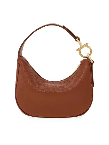 Ferragamo Women's Mini Gancini Leather Top Handle Bag | Thumbnail 4