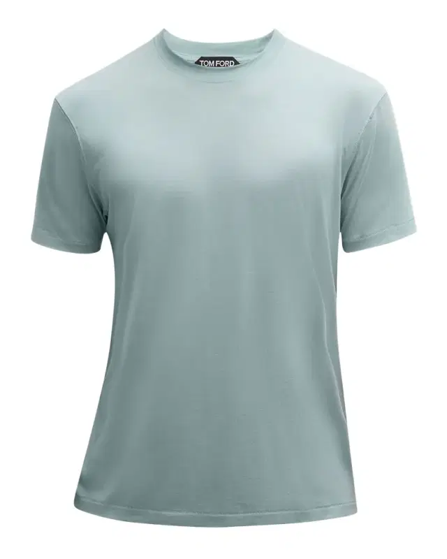 TOM FORD Men 's Lyocell-Cotton Crewneck T-Shirt