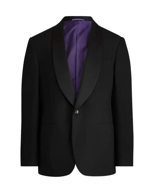 Ralph Lauren Purple Label Gregory Hand-Tailored Wool Shawl Tuxedo