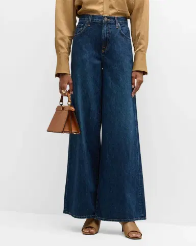 TWP Tiny Dancer Wide-Leg Denim Jeans | Thumbnail 4 TWP Tiny Dancer Wide-Leg Denim Jeans | Thumbnail 4
