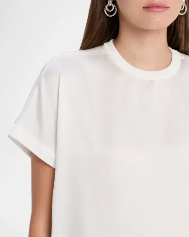 Simkhai Addy Short-Sleeve Knit T-Shirt | Thumbnail 5
