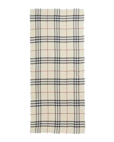 Burberry Giant Check Wool Scarf | Thumbnail 1