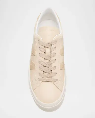 Moncler Monaco Leather Low-Top Sneakers | Thumbnail 6 Moncler Monaco Leather Low-Top Sneakers | Thumbnail 6