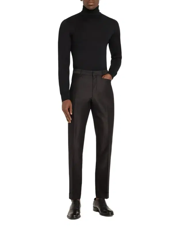 TOM FORD Men 's Fine-Gauge Cashmere Turtleneck Sweater