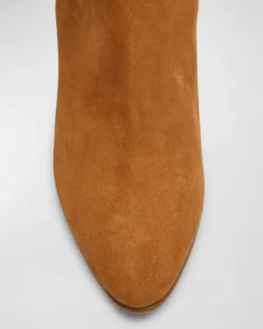 Manolo Blahnik Pitana Suede Block-Heel Knee Boots | Thumbnail 6 Manolo Blahnik Pitana Suede Block-Heel Knee Boots | Thumbnail 6