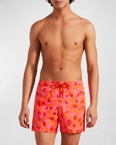 Vilebrequin Men's New Leopard Swim Shorts | Thumbnail 3