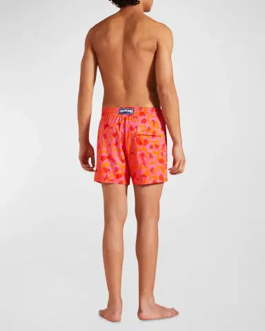 Vilebrequin Men's New Leopard Swim Shorts | Thumbnail 4