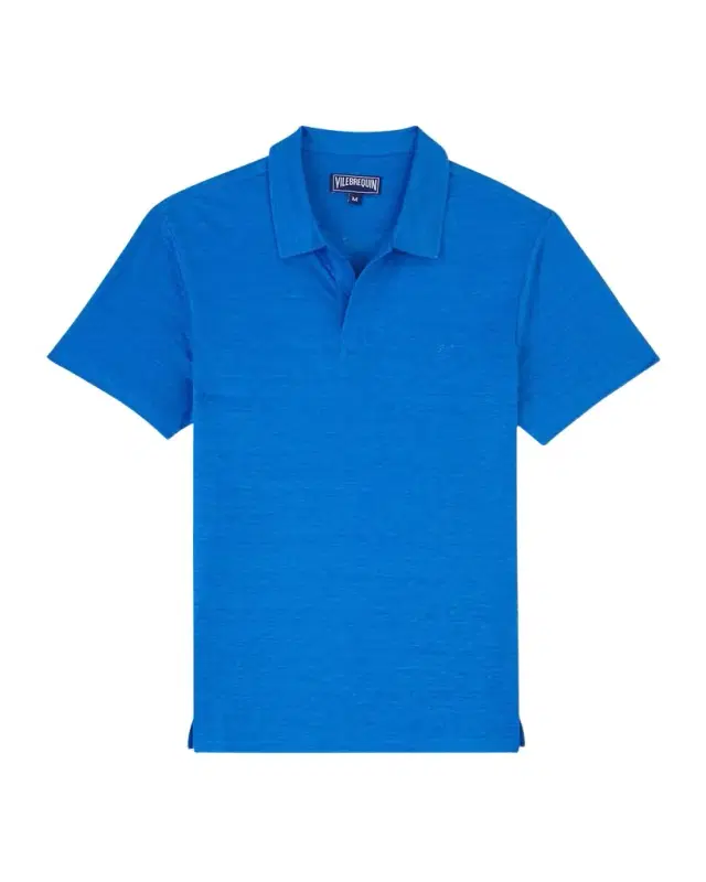 Men's Pyramid Linen Polo Shirt
