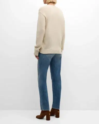 Ralph Lauren Collection Flag Cashmere Crewneck Sweater | Thumbnail 6 Ralph Lauren Collection Flag Cashmere Crewneck Sweater | Thumbnail 6