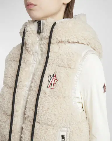 Moncler Grenoble Teddy Fleece Puffer Vest | Thumbnail 5