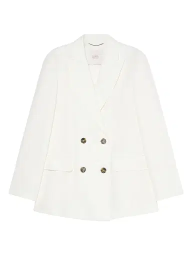 Marina Rinaldi Women's Linen Blazer Jacket | Thumbnail 1 Marina Rinaldi Women's Linen Blazer Jacket | Thumbnail 1