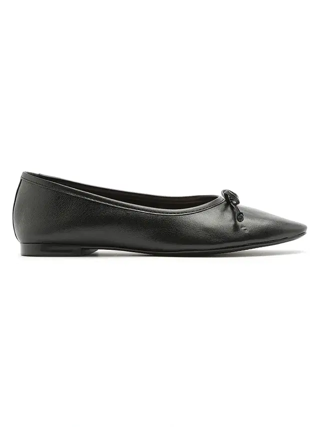 Women's Arissa Leather Ballet Flats - Black