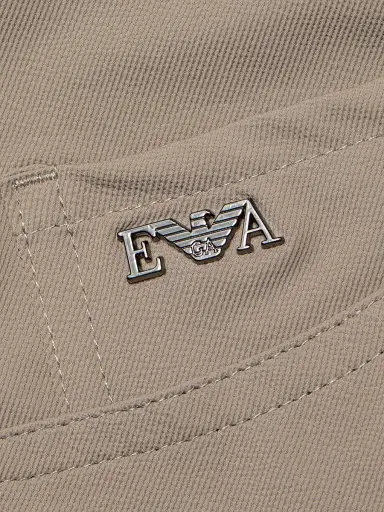 Emporio Armani Men's Stretch Tech Five-Pocket Pants - Beige | Thumbnail 7