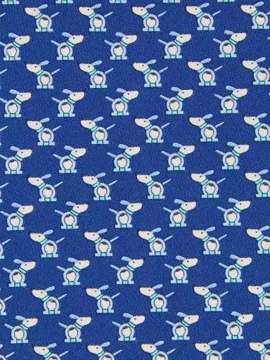 Ferragamo Men's Oreste Woven Silk Tie | Thumbnail 4 Ferragamo Men's Oreste Woven Silk Tie | Thumbnail 4