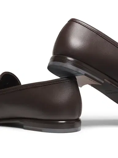Ferragamo Men's Avril Gancini Leather Loafers | Thumbnail 3
