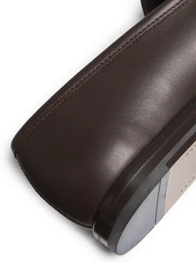 Ferragamo Men's Avril Gancini Leather Loafers | Thumbnail 5