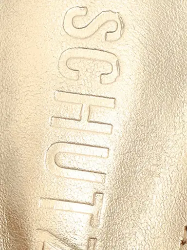 Schutz Women's Keefa 140MM Metallic Leather Platform Sandals - Platina - Size 11 | Thumbnail 7 Schutz Women's Keefa 140MM Metallic Leather Platform Sandals - Platina - Size 11 | Thumbnail 7