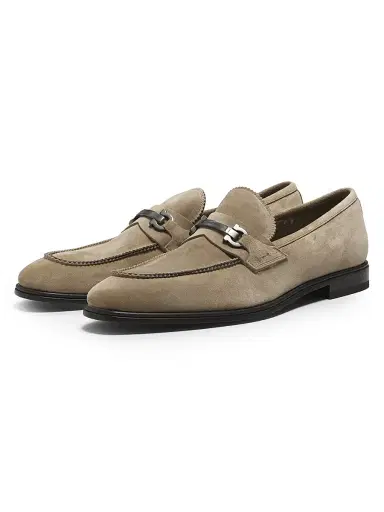 Ferragamo Men's Bently Leather Loafers | Thumbnail 2 Ferragamo Men's Bently Leather Loafers | Thumbnail 2