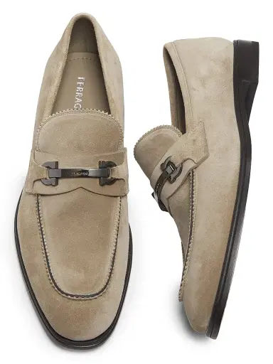 Ferragamo Men's Bently Leather Loafers | Thumbnail 4 Ferragamo Men's Bently Leather Loafers | Thumbnail 4
