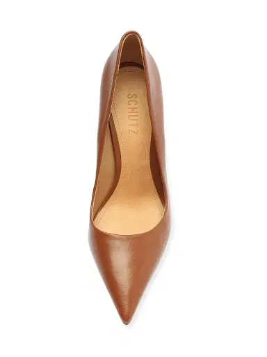 Schutz Women's Lou 100MM Leather Stiletto Pumps | Thumbnail 4 Schutz Women's Lou 100MM Leather Stiletto Pumps | Thumbnail 4