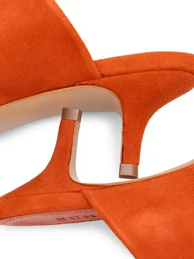 Schutz Women's Sage 60MM Suede Sandals | Thumbnail 6 Schutz Women's Sage 60MM Suede Sandals | Thumbnail 6