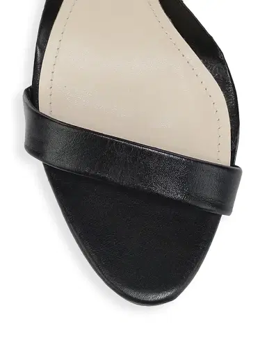 Schutz Women's Cadey-Lee Leather Ankle-Strap Sandals - Black - Size 11 | Thumbnail 4 Schutz Women's Cadey-Lee Leather Ankle-Strap Sandals - Black - Size 11 | Thumbnail 4