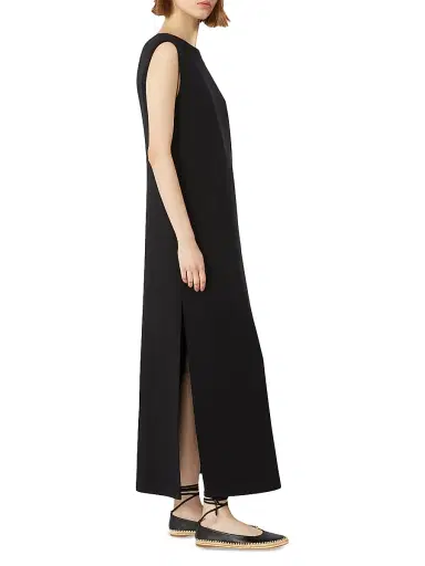 Max Mara Women's Long Scuba Jersey Dress | Thumbnail 3