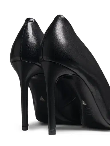 Schutz Women's Lou 100MM Leather Stiletto Pumps - Black - Size 11 | Thumbnail 3 Schutz Women's Lou 100MM Leather Stiletto Pumps - Black - Size 11 | Thumbnail 3