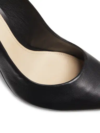 Schutz Women's Lou 100MM Leather Stiletto Pumps - Black - Size 11 | Thumbnail 5 Schutz Women's Lou 100MM Leather Stiletto Pumps - Black - Size 11 | Thumbnail 5
