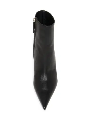 Amina Muaddi Women's Barbara Leather Ankle Boots | Thumbnail 4