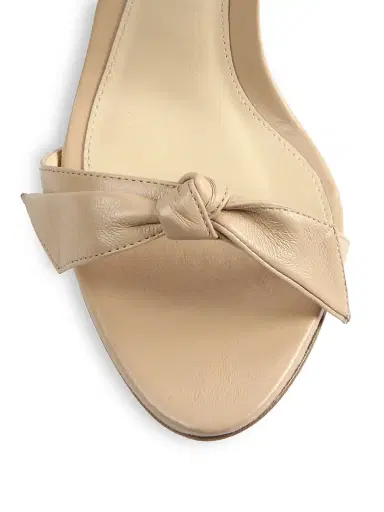Alexandre Birman Women's Clarita Bow Leather Sandals - Beige - Size 5.5 | Thumbnail 3 Alexandre Birman Women's Clarita Bow Leather Sandals - Beige - Size 5.5 | Thumbnail 3