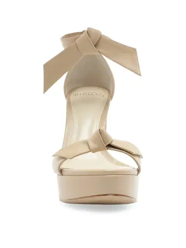 Alexandre Birman Women's Mabeleh 110MM Bow Leather Platform Sandals | Thumbnail 5