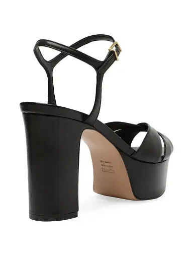 Schutz Women's Keefa 100MM Leather Platform Sandals | Thumbnail 2 Schutz Women's Keefa 100MM Leather Platform Sandals | Thumbnail 2