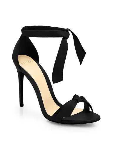 Alexandre Birman Women's Clarita Bow Leather Sandals | Thumbnail 1