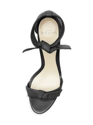 Alexandre Birman Women's Mabeleh 110MM Bow Leather Platform Sandals - Black - Size 11.5 | Thumbnail 7 Alexandre Birman Women's Mabeleh 110MM Bow Leather Platform Sandals - Black - Size 11.5 | Thumbnail 7