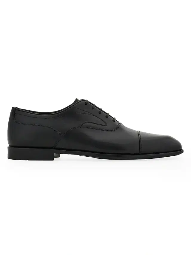 Men's Trinity Leather Oxfords - Nero