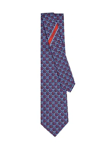Ferragamo Men's Anteo Gancio Woven Silk Tie | Thumbnail 3 Ferragamo Men's Anteo Gancio Woven Silk Tie | Thumbnail 3