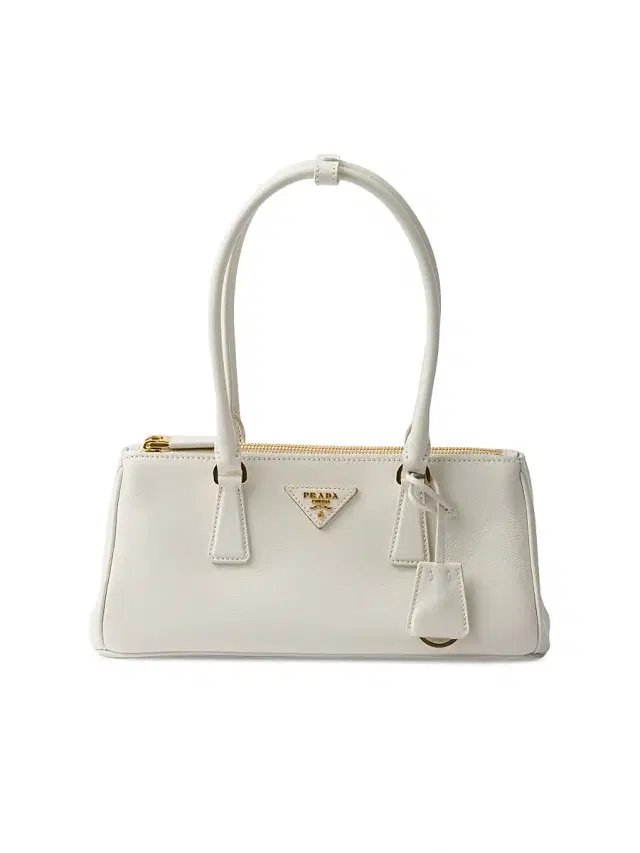 Prada Women's  Galleria Leather Top Handle Bag - White