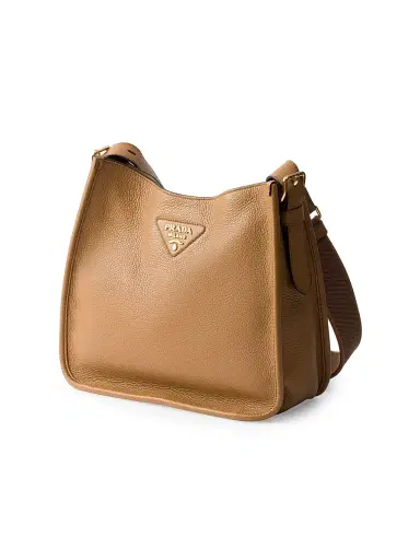 Prada Women's Medium Leather Shoulder Bag - Brown | Thumbnail 2