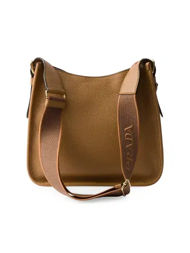 Prada Women's Medium Leather Shoulder Bag - Brown | Thumbnail 3