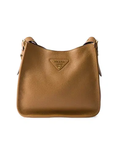 Prada Women's Medium Leather Shoulder Bag - Brown | Thumbnail 1