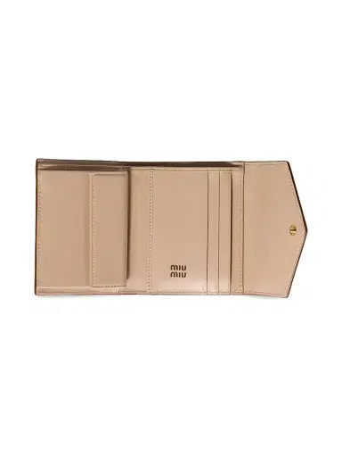 Miu Miu Women's Small Leather Wallet | Thumbnail 4