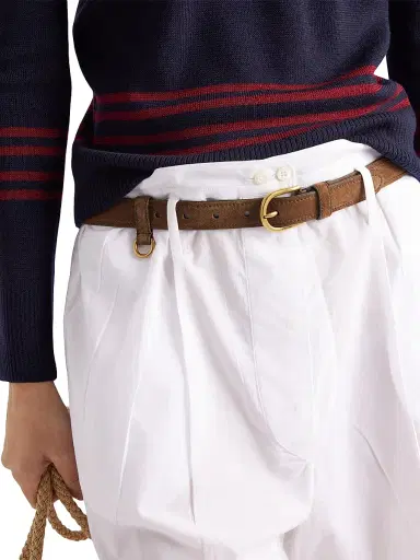 Prada Women's Suede Belt - Brown - Size 32 | Thumbnail 2 Prada Women's Suede Belt - Brown - Size 32 | Thumbnail 2