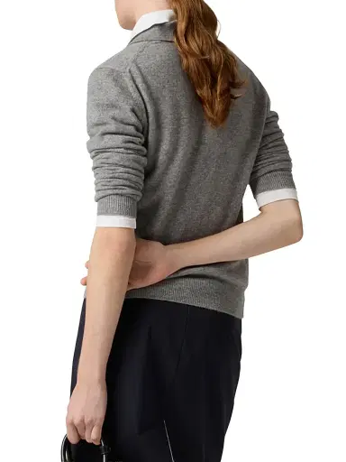 Miu Miu Women's Cashmere Cardigan - Grey - Size 2 | Thumbnail 4
