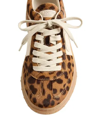 Valentino Garavani Women's Upvillage Sneakers in Pony-Effect Calfskin | Thumbnail 7 Valentino Garavani Women's Upvillage Sneakers in Pony-Effect Calfskin | Thumbnail 7
