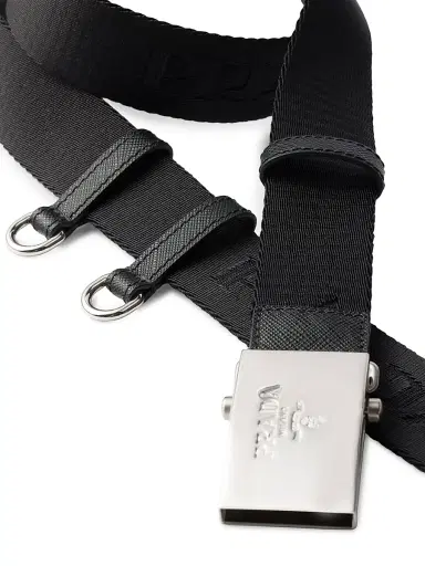 Prada Men's Cotton Tape Belt | Thumbnail 3