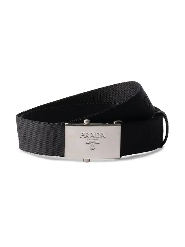 Men's Cotton Tape Belt - Black