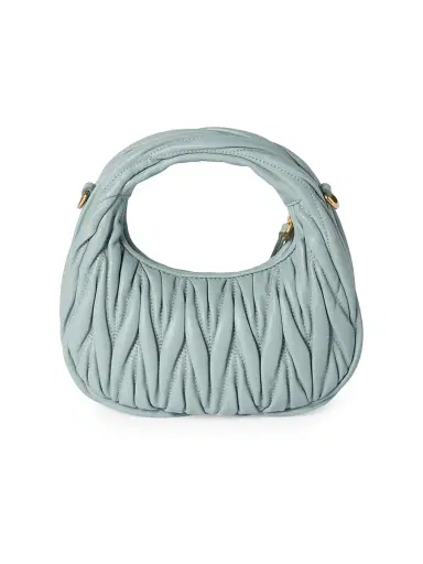 Miu Miu Women's Wander Matelassé Nappa Leather Hobo Mini-Bag | Thumbnail 4